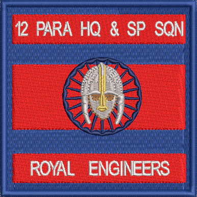 12 PARA HQ & SP SQN EMBROIDERED BADGE