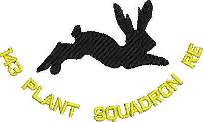 143 Plant Squadron RE Embroidered Polo Shirt