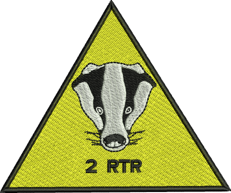 2 RTR Badger Badge