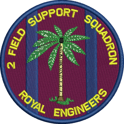 2 FD SP SQN Embroidered Badge