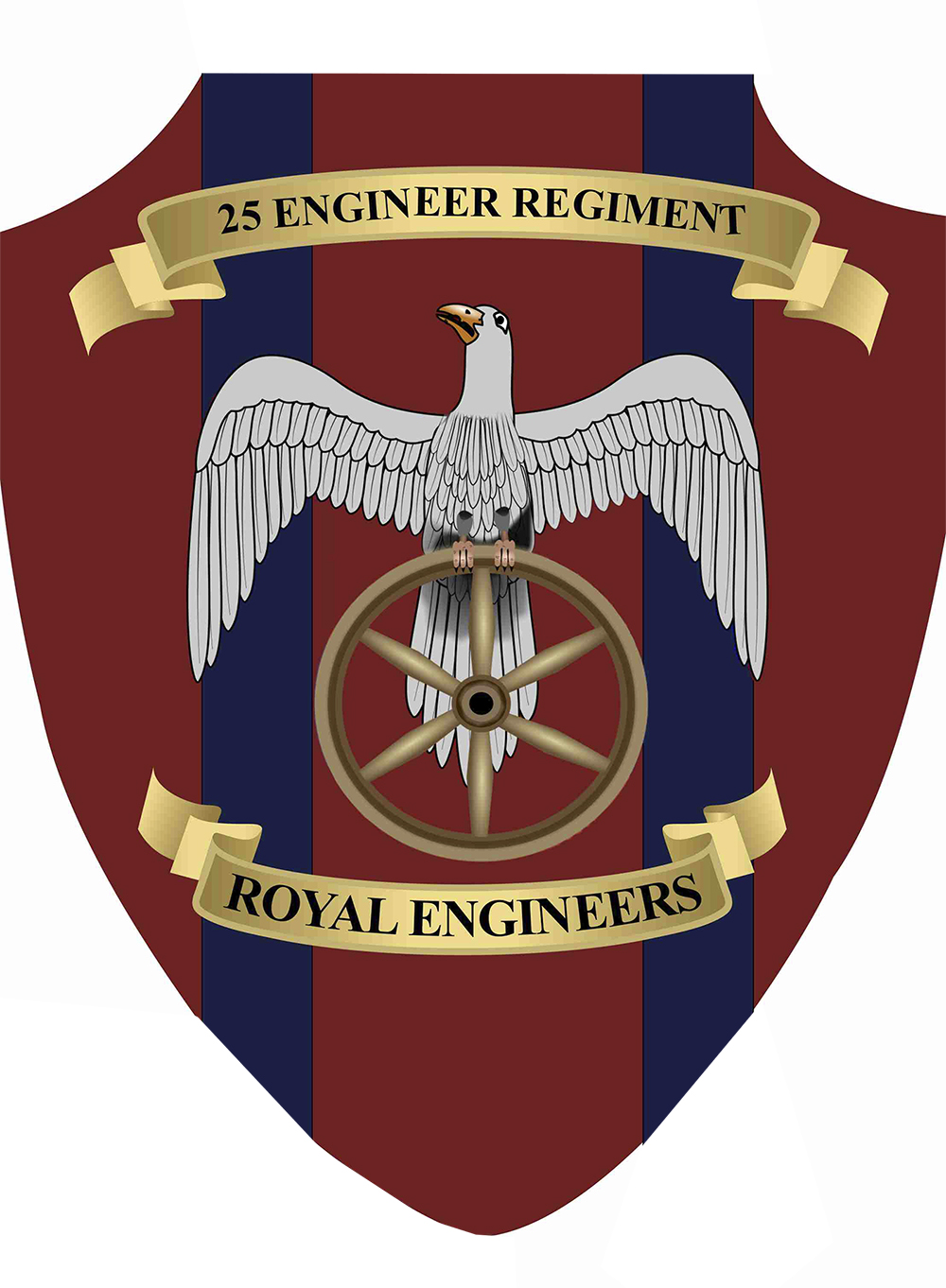 25 Engineer Regiment Plaque