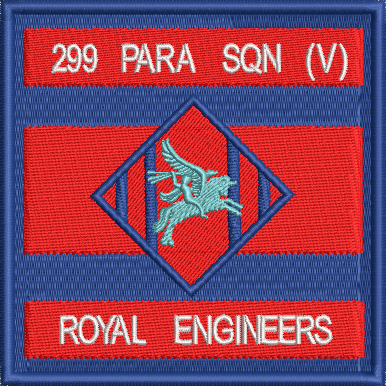 299 Para Regt Embroidered Badge