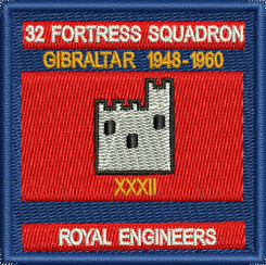 32 Fortress Sqn Embroidered Polo Shirt