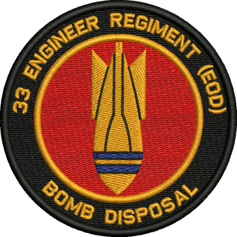 33 ENGR REGIMENT EOD / BOMB DISPOSAL