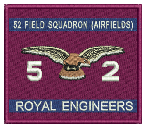 52 Fld Sqn Airfield Embroidered Badge