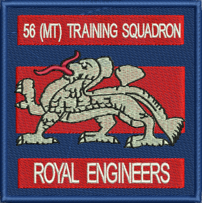 56 MT TRAINING SQN EMBROIDERED BADGE