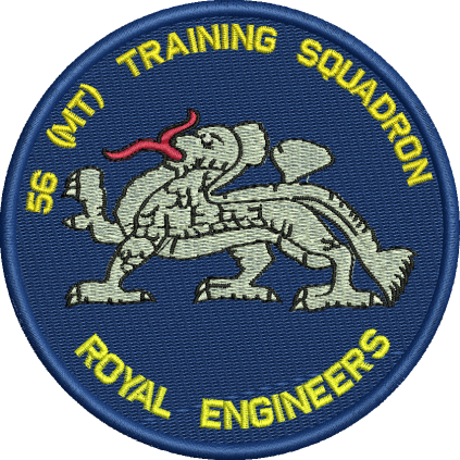 56 MT TRAINING SQN EMBROIDERED BADGE (Circular)