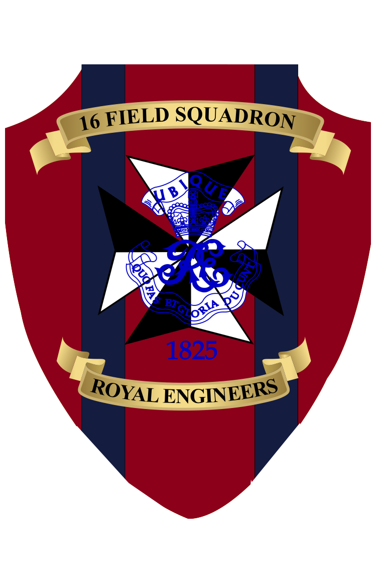 16 Field Squadron Plaque