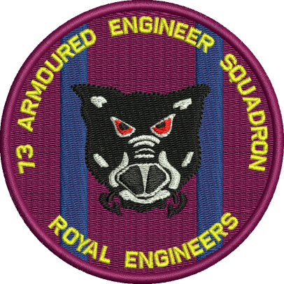 73 AES Badge
