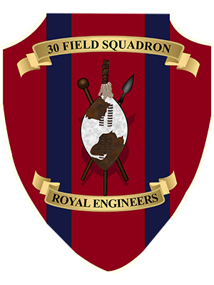30 Field Squadron Plaque
