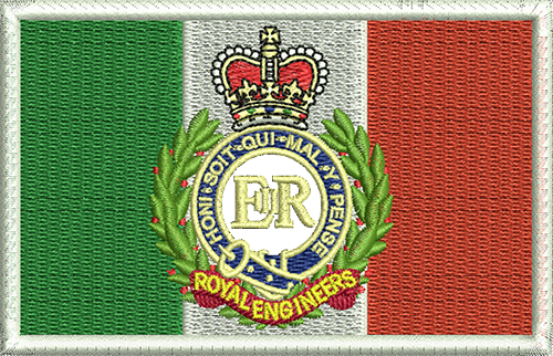 Irish Flag Embroidered Badge