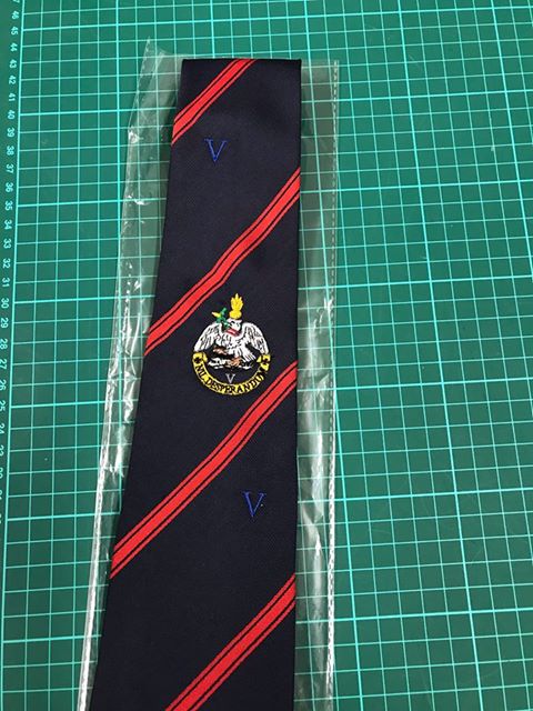 5 CHARD Embroidered Tie (SILK)
