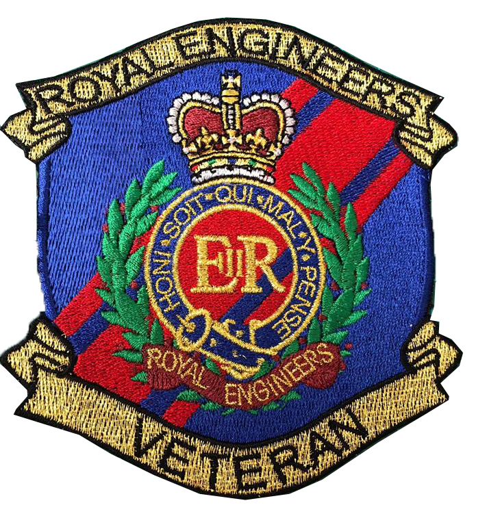 RE Veteran Embroidered Badge 4.5
