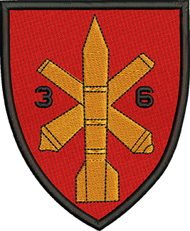 36 Missile Battery Badge