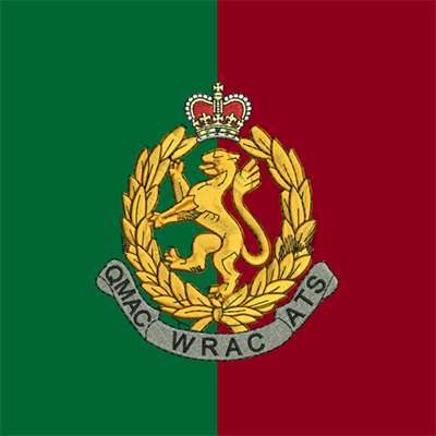 Embroidered WRAC Corps Cushion Covers