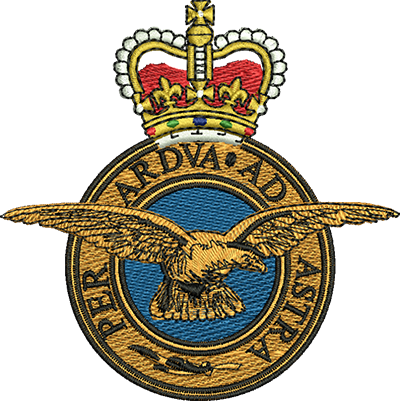 RAF Embroidered Polo Shirt