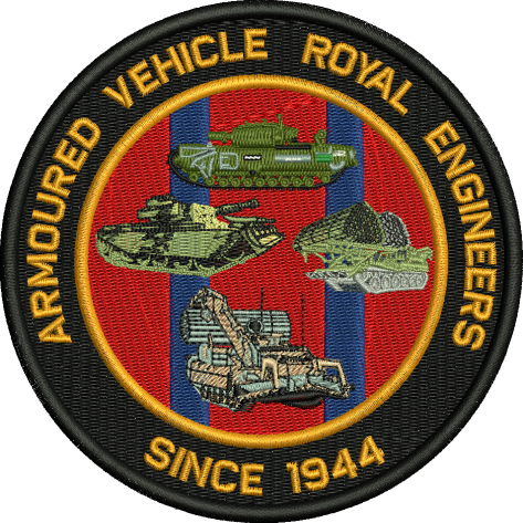 Armoured Engineers Reunion Embroidered Badge (CHIEFTON)
