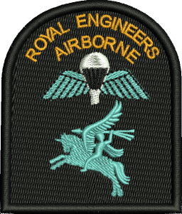 RE Airborne embroidered Badge (Left) (Left-Hand)