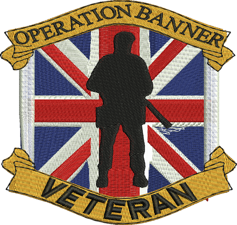 Operation Banner / Soldier Embroidered polo shirt
