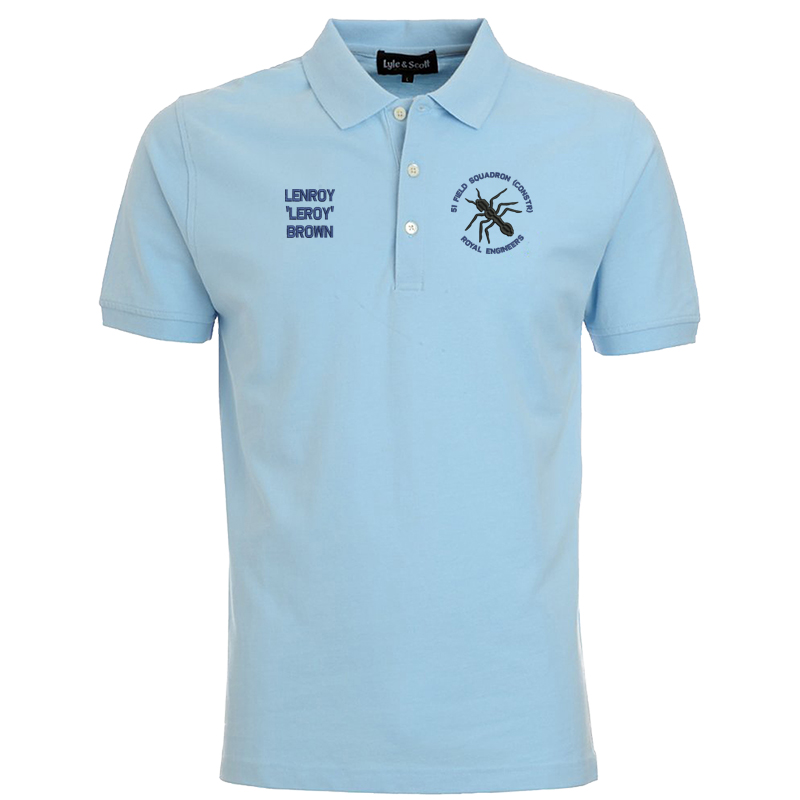 51 Fld Sqn Embroidered Polo Shirt