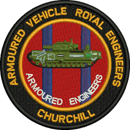 Armoured Engineers Reunion Embroidered Badge (CHIEFTON)