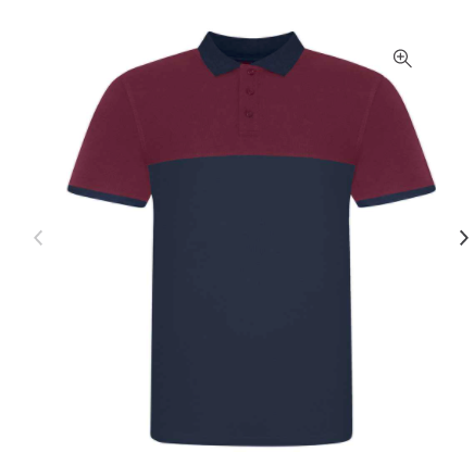 Contrast Embroidered Polo Shirt