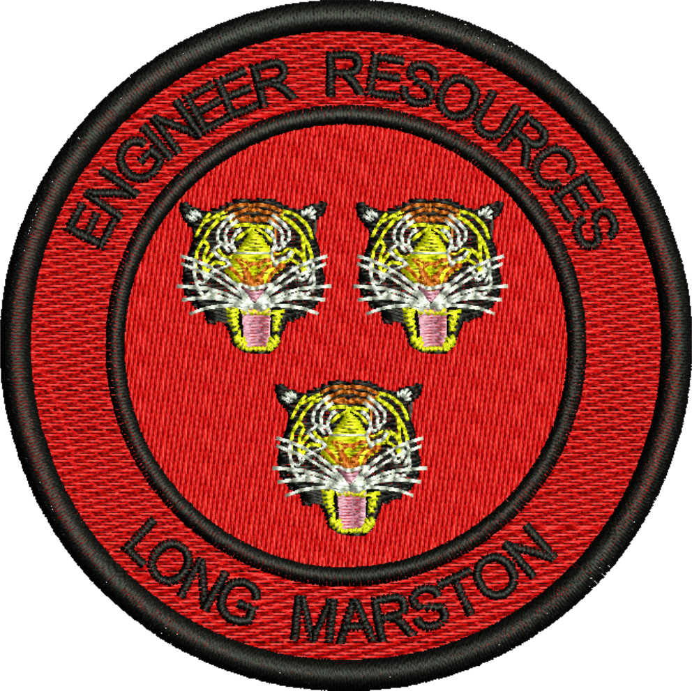 ENGINEER RESOURCES EMBROIDERED BADGE