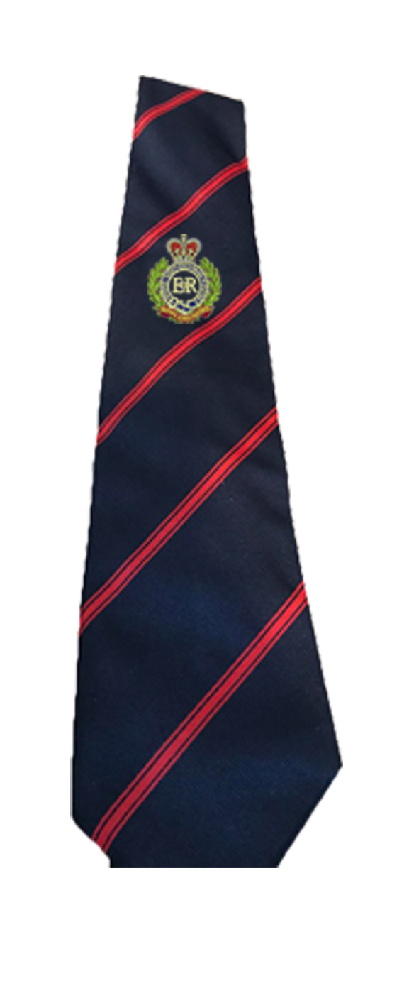 RE Regimental Embroidered Ties