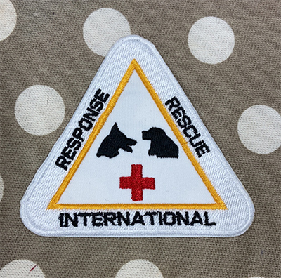 Response Rescue International Embroidered Badge