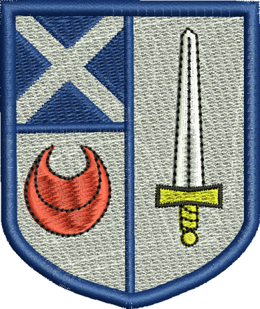 Scottish Embroidered Badge