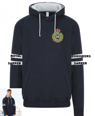 TWO TONE HOODIE EMBROIDERED RE/SAPPER