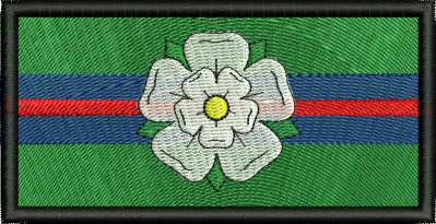 Yorkshire Regiment embroidered flash